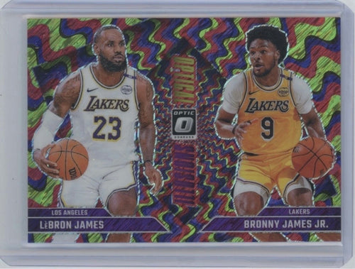 Lebron and Bronny optic illusions /75