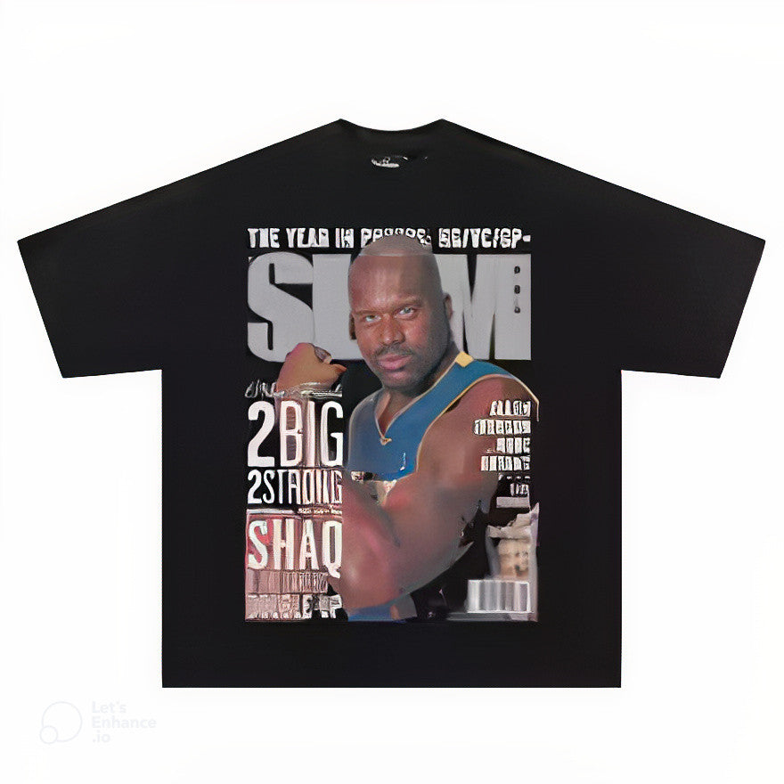 Shaq O'neal graphic tee (SLAM)